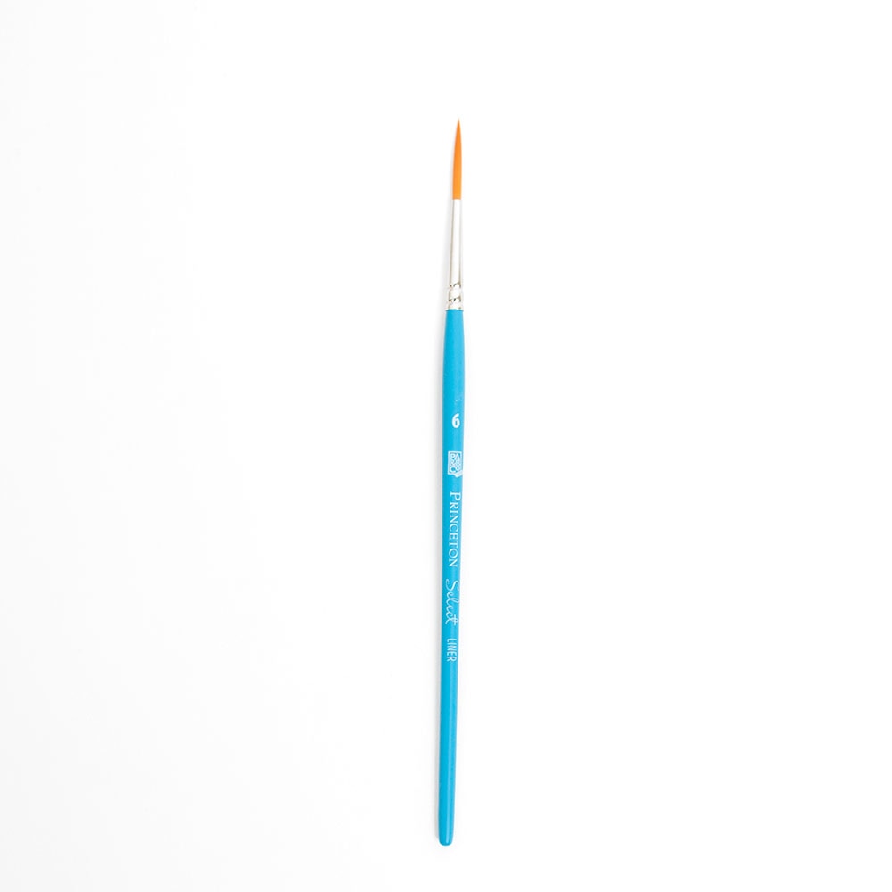 Princeton, Brush Liner, Art & School, Select, Synthetic, 6, 146069